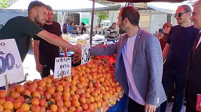 Kayseri semt pazarında gündem 'geçim sıkıntısı'