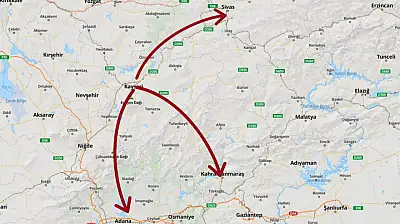Kayseri, Sivas ve Maraş'ı solladı! Adana'ya yetişemedi