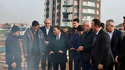 Kayseri Valisi hangi kooperatifi ziyaret edip, şantiye alanında inceleme yaptı?