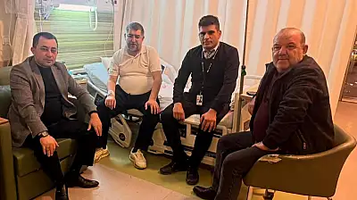 MHP Kayseri İl Başkan Yardımcısı hastaneye kaldırıldı! Bakın kimler ziyaret etti?