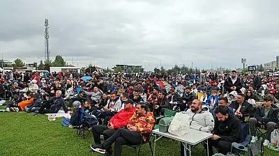 Milli heyecan bu kez Ali Dağı'nda