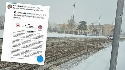 'Tarkan!! Sen hariç herkese okullar tatil'