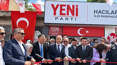 YENİ Parti Kayseri'de bir açılış daha! Partililer akın etti