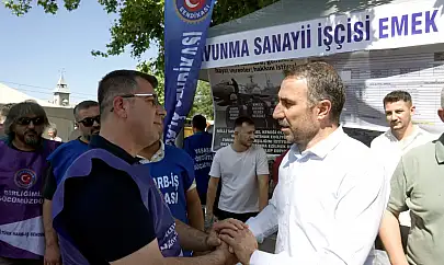 Altun: İşçimizin yanındayız