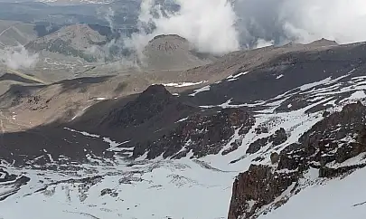 Aylardan Haziran! Bu görüntü Kayseri'de çekildi