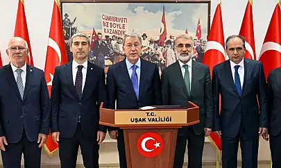 Hulusi Akar ile Taner Yıldız Uşak'ta neden buluştu?