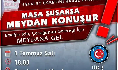 İşçiler meydanlara iniyor!