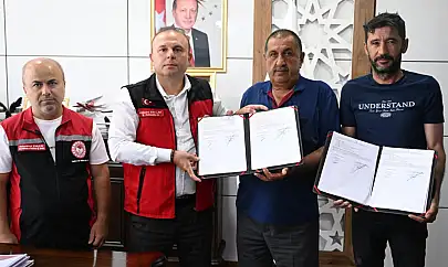 Kayseri'de 2 çiftçiye yüzde 50 destek