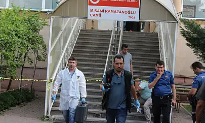 Kayseri'de camide namaz kılarken cinayete kurban gitti