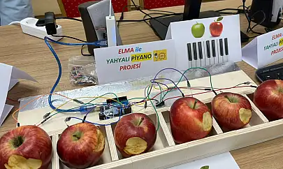 Kayseri'de elma ile çalışan piyanonun sırrı ortaya çıktı!