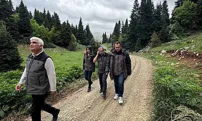 Kayseri'de Müdür yükseklerde denetime çıktı?