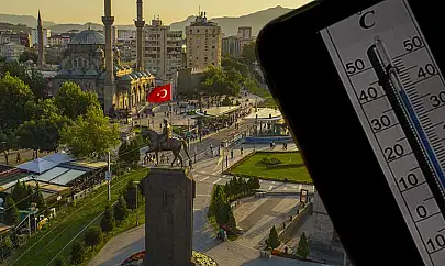 Kayseri'de o güne dikkat! Sıcaklık 39 dereceye kadar çıkacak