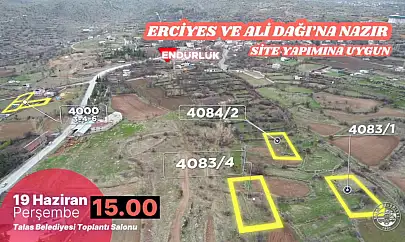 Kayseri'de yatırım yapmak isteyenler dikkat: Belediye villa parseli ve daire satacak
