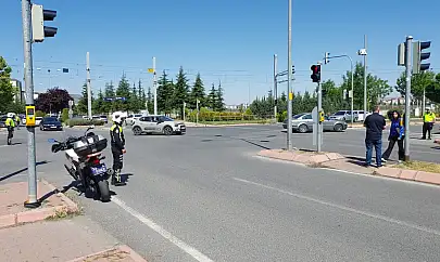 Kayseri Emniyeti trafik ekipleri ERÜ'de teyakkuza geçti