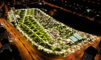 Kayseri'nin yeni gözdesi! Görenleri hayran bırakacak millet bahçesi tamamlandı