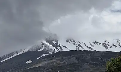 Kayseri'ye kar yağdı