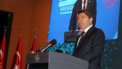 Bakan Kayseri'de konuştu! Yeni anayasa ile ilgili dikkat çeken açıklama