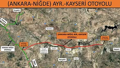 Flaş! Otobanın Kayseri'ye nereden bağlanacağı belli oldu