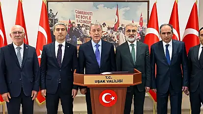 Hulusi Akar ile Taner Yıldız Uşak'ta neden buluştu?