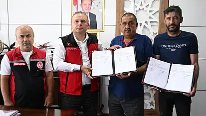 Kayseri'de 2 çiftçiye yüzde 50 destek