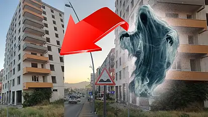 Kayseri'de hayalet bina korkusu!