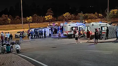 Kayseri'de korkutan kaza: Minibüs devrildi! 9 kişi...