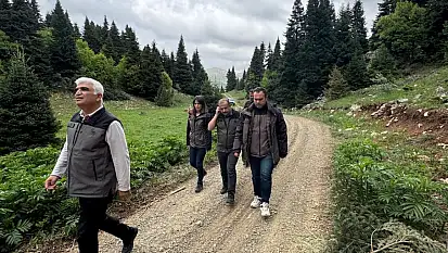 Kayseri'de Müdür yükseklerde denetime çıktı?