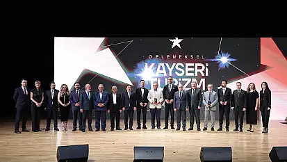 Kayseri'de ödüller sahiplerini buldu