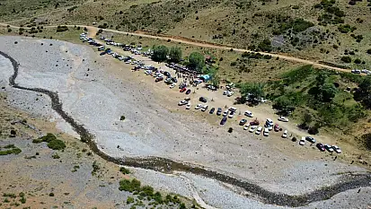 Kayseri'de vatandaşlar şenlik için hafta sonu oraya akın etti
