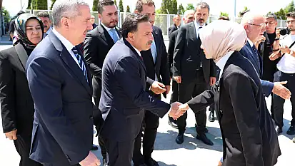 Kayseri'ye Bakan geldi
