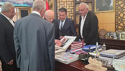 Kayserili Başkan, Bahçeli'ye hangi projeyi anlattı?