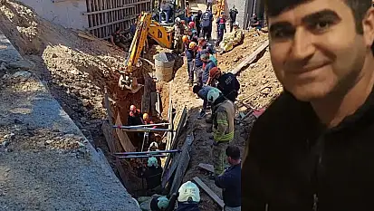 Kayserili işçi göçük altında can verdi!