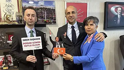Kayserili isimler Ekrem İmamoğlu'nun doğum gününü böyle kutladı!