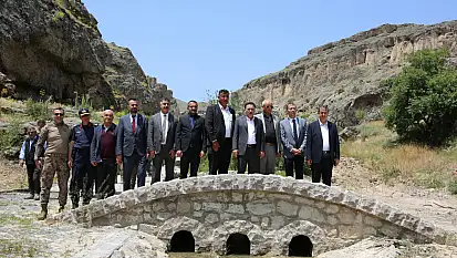 Kayserililerin akın edeceği vadiyi Vali Çiçek gezdi