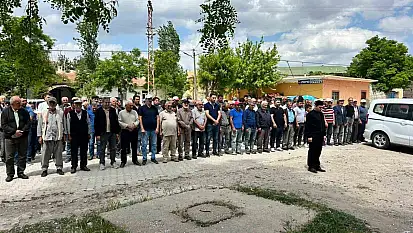 Kayseri'de keneden ölen kişi toprağa verildi
