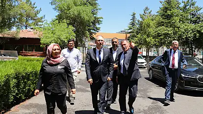 Olimpiyatların bilinen ismi ile Büyükşehirin ilk Başkanı Kayseri'de bakın nerede görüldüler?
