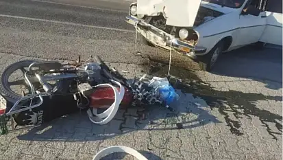 Kayseri'de korkutan kaza: Sürücü...