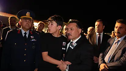 Şehidimizin cenazesi Kayseri'ye getirildi