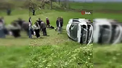 Son dakika! Kayseri'de öğrenci servisi devrildi. Çok sayıda yaralı var