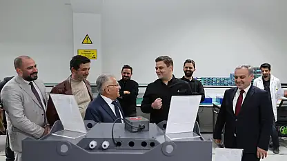 Başkan Büyükkılıç'tan Teknopark'a yerinde inceleme