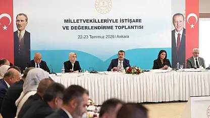 Bayar Özsoy, Bakan Tekin'in eğitim toplantısında