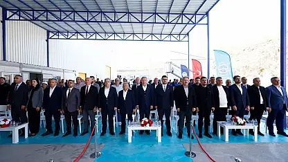Bin 200 ton evsel atığı işleyecek tesis açıldı!