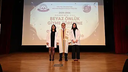 ERÜ Eczacılık Fakültesi: Önlük Giyme Töreni oldu