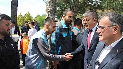 Hacılar'da bayram buluşması