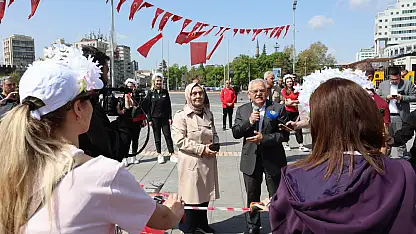 Kayseri'de 'Çiçek Anneler Bisiklet Turu' tamamlandı!