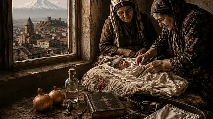 Kayseri'de lohusaları korumak için bakın ne yaparlardı