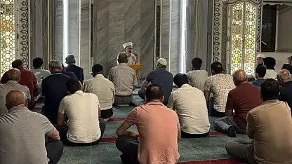 Kayseri'de maneviyat dolu anlar