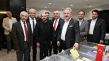 Kayseri Sanayi Odası'nda seçim günü! Başkan Palancıoğlu sandık başında
