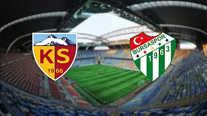 Kayserispor'da hedef dörtte dört: rakip Bursaspor