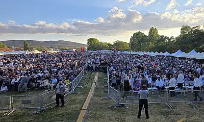 Dünyanın en büyük Çerkes festivali Kayseri'de başladı